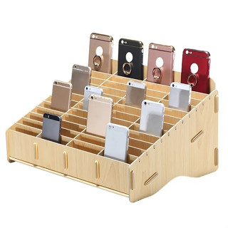  Kệ gỗ 48 ngăn để điện thoại màn hình dụng cụ 