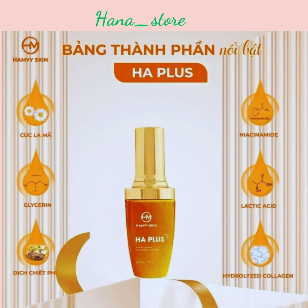 Serum HA Plus Hammy Skin-Chính hãng giúp trẻ hóa da,cấp ẩm giúp da trắng mịn,căng bóng
