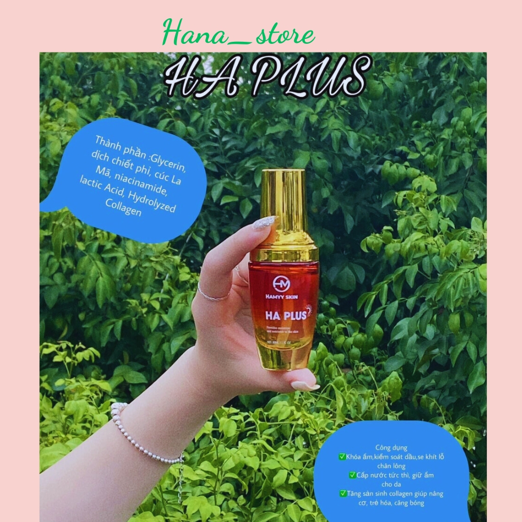 Serum HA Plus Hammy Skin-Chính hãng giúp trẻ hóa da,cấp ẩm giúp da trắng mịn,căng bóng