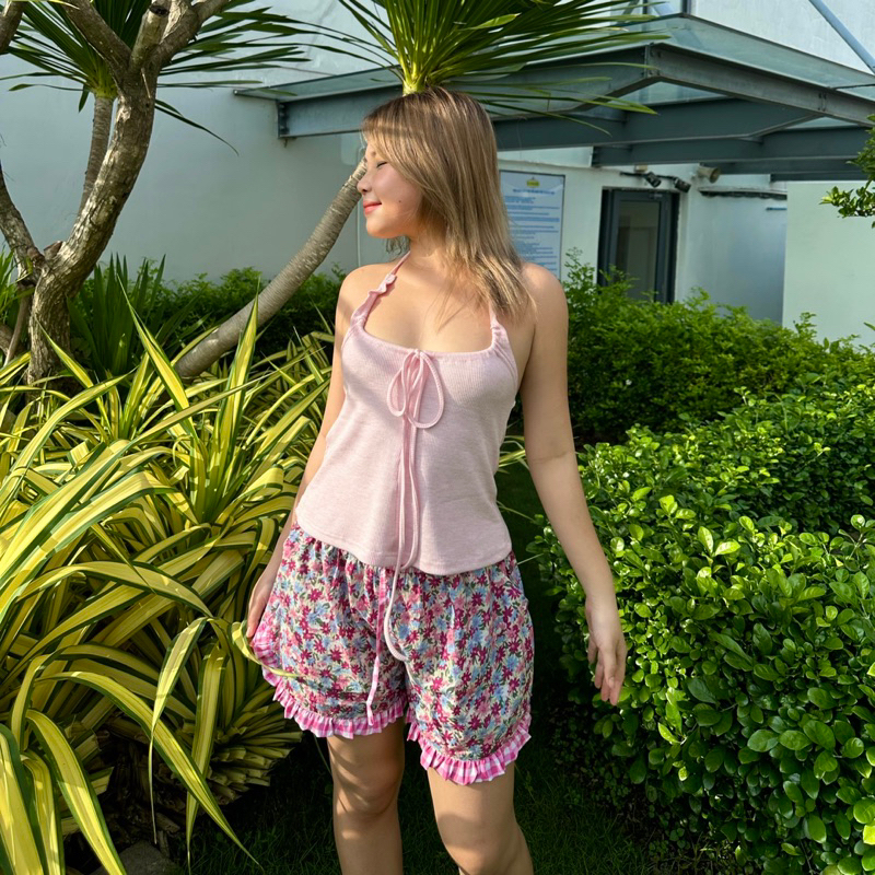 Lily top - Áo yếm phối dây xinh xắn