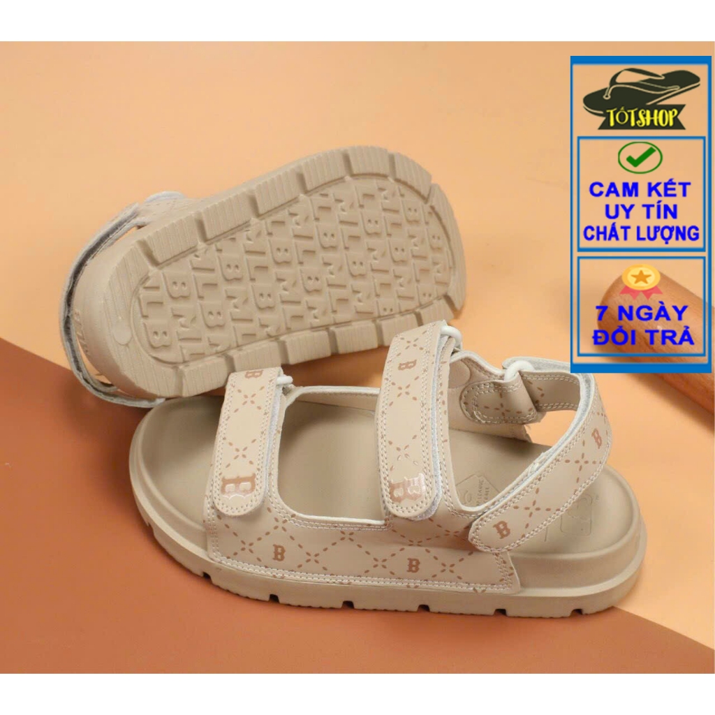 Giày Sandal Nam Nữ M.L.B F1 chữ B
