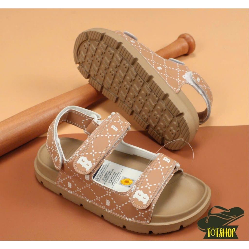 Giày Sandal Nam Nữ M.L.B F1 chữ B