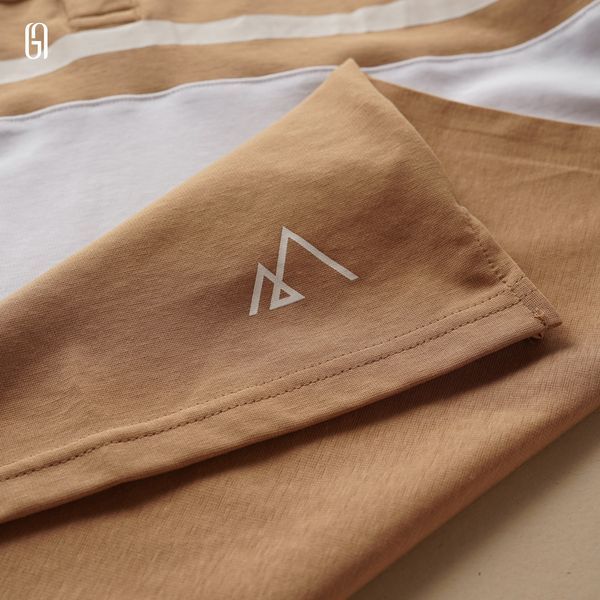 Áo Polo nam trẻ trung Pio Polo Shirt thiết kế phối màu, 100% cotton, chuẩn form GM THE GMEN ELEGANT EST 2017