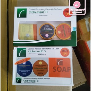 Bộ kem 𝘁𝗿𝗶̣ nám cao cấp Clobetamil G