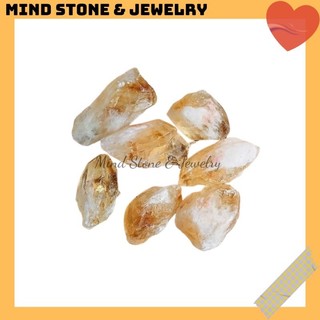 Viên tinh thể mầm Citrine vàng thanh tẩy tarot, làm handmade, thu hút tài lộc, Mind Stone & Jewelry