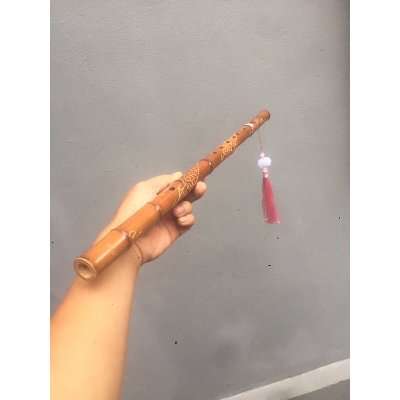 Sáo ngang khắc rồng