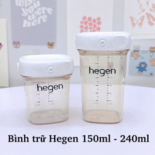 Thân bình / Nắp trữ / Bình trữ Hegen chính hãng 150ml - 240ml - 330ml