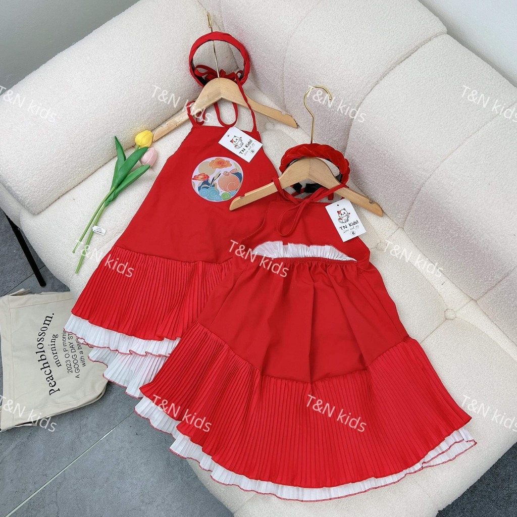 Áo yếm cho bé mặc trung thu, đi hội