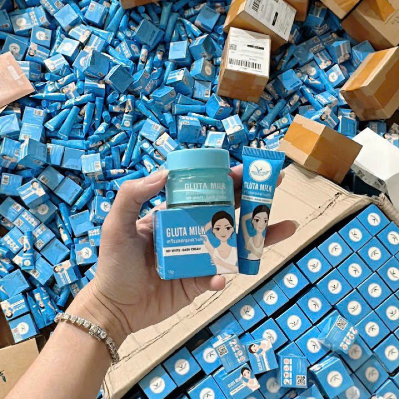 Kem Thâm Nách-Thâm Mông Hôi Nách Gluta Milk