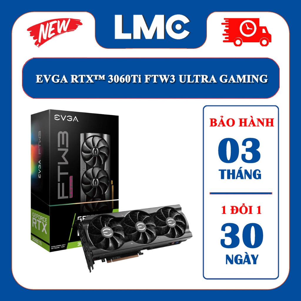 VGA Asus/ Giga/ MSI/ Colorful/ Zotac RTX 3060Ti 8G - Đã qua sử dụng - BH03T