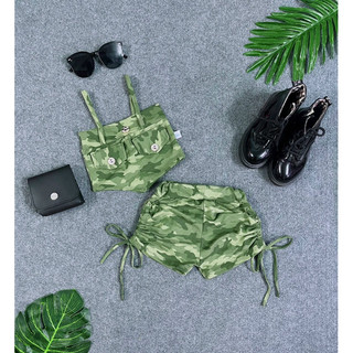 Set lính đùi rút dây xinh bé gái