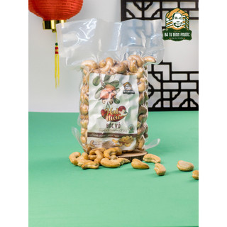 Hạt điều bóc vỏ lụa rang muối túi hút chân không 510g - hạt điều bà tư bình phước