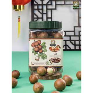 Hạt macca sấy nứt vỏ bà tư bình phước hộp 510g