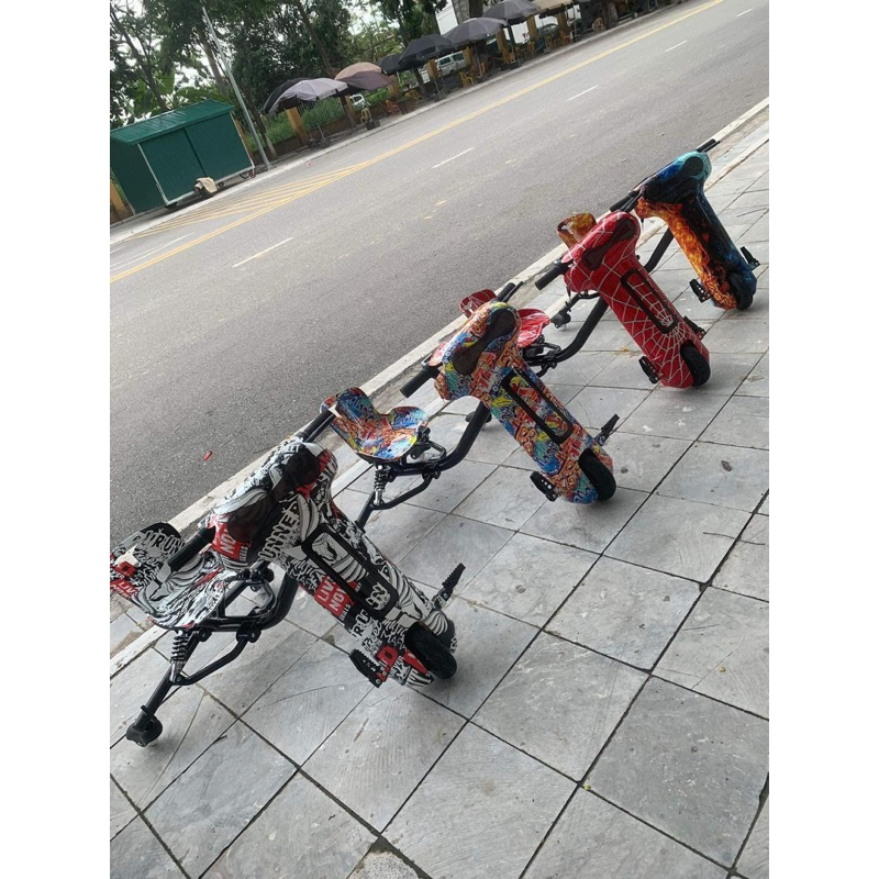 Xe Drift Khung Tròn 450w Tải 150kg Siêu khoẻ