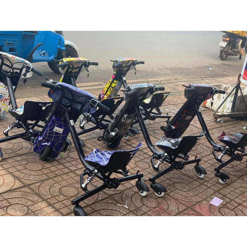 Xe Drift Khung Tròn 450w Tải 150kg Siêu khoẻ