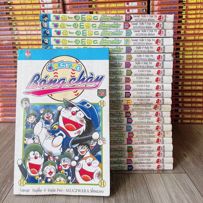 Doremon Bóng Chày Trọn Bộ Đầy Đủ Mới 70-80%