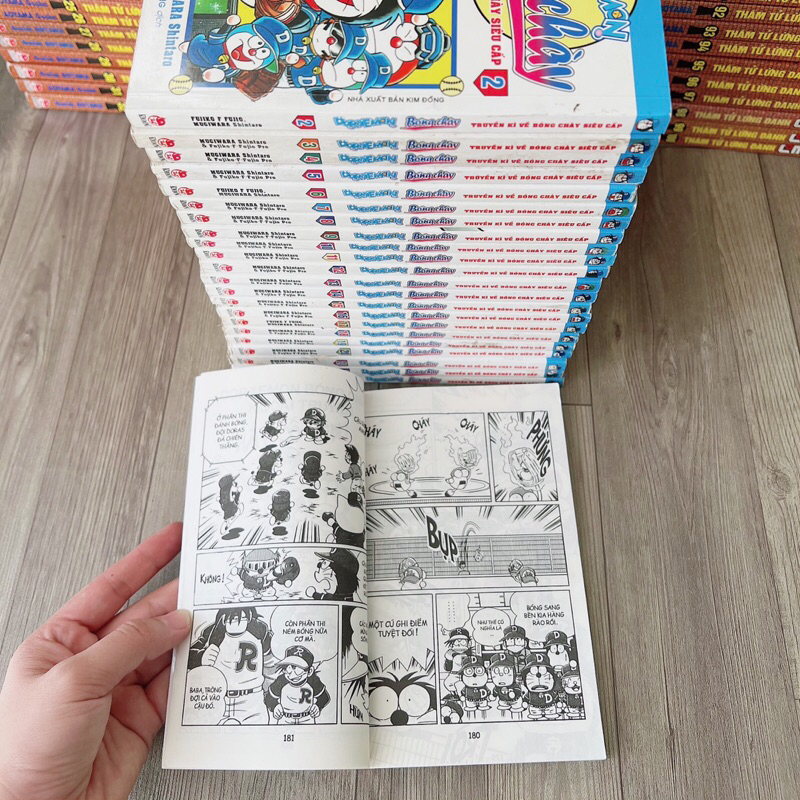 Doraemon Bóng Chày Trọn Bộ Đầy Đủ Mới 70-80%