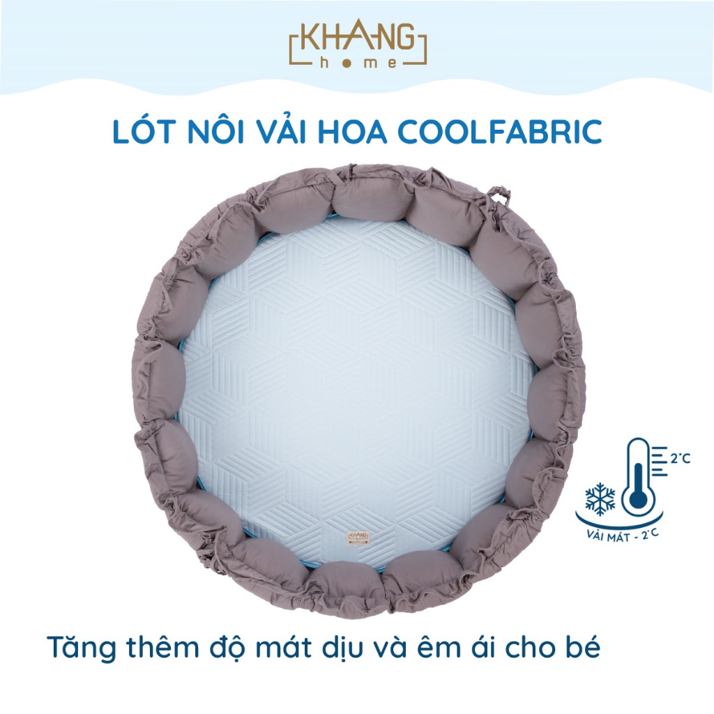 Tấm Lót Các Loại Nôi Cho Bé  - Vải Mát CoolFabric, Thấm Hút Vượt Trội, Món Bảo Bối Dành Cho Mẹ Và Bé