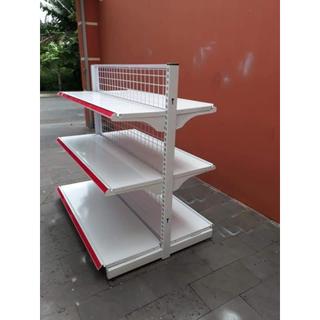  Kệ Siêu Thị Đôi Cao 1.2m  Dài 70cm 90cm 120cm 3 Tầng 