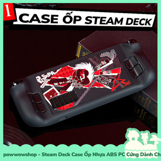 Steam deck case ốp abs pc cứng nhựa mịn dành cho máy game cầm tay steam deck persona v