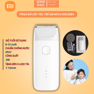  Tông Đơ Cắt Tóc Trẻ Em XIAOMI MIATU DIELO0384 Chính Hãng Kèm 3 Lược Tỉa,Đa Dạng Kiểu Cắt,Siêu Êm,Độ Ồn Thấp 