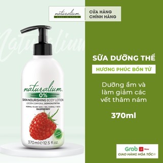 Sữa dưỡng thể NATURALIUM Skin Body Lotion phúc bồn tử 370ml giảm thâm nám, tiêu viêm, thải độc & bảo vệ da