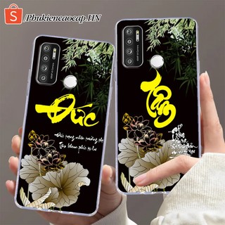 Ốp lưng Vsmart Live - Live 4 - Ốp Vsmart in hình chữ thư pháp Tâm an, Phúc, Đức mới nhất