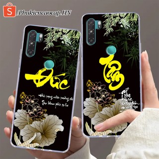 Ốp lưng Vsmart Active 3 / Active 1 / Active 1 Plus - Ốp Vsmart in hình chữ thư pháp Tâm an, Phúc, Đức mới nhất