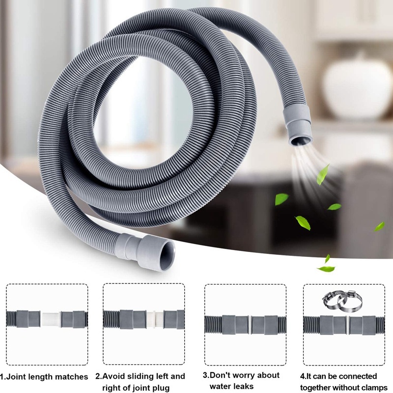 Ống thoát nước máy giặt, ống xả nước máy giặt tự động cho máy giặt cửa ngang