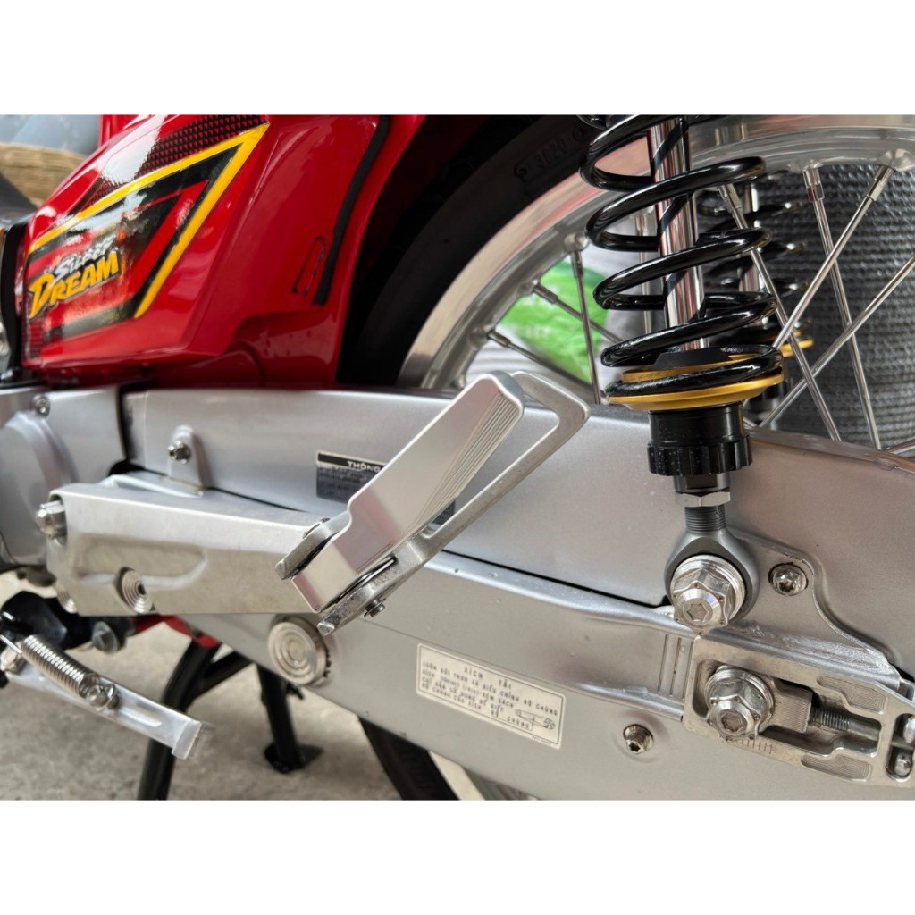 Gác chân G Crast Nhôm Đúc Honda - Yamaha