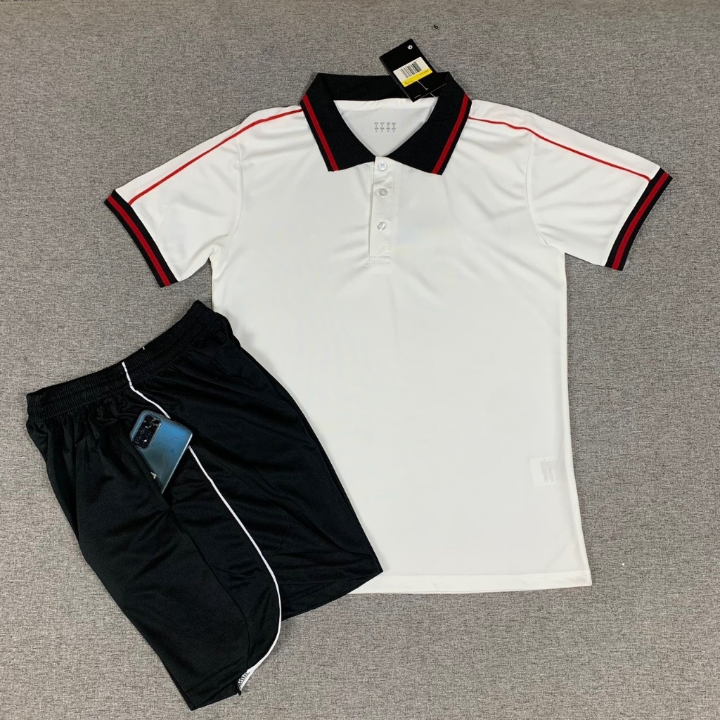 Bộ Quần Áo Thể Thao Nam cộc tay Uni , Áo Polo nam cao cấp mẫu hot nhất 2023