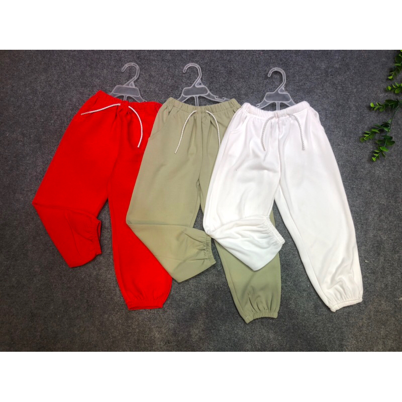Quần jog cho bé trai,gái từ 8-34kg