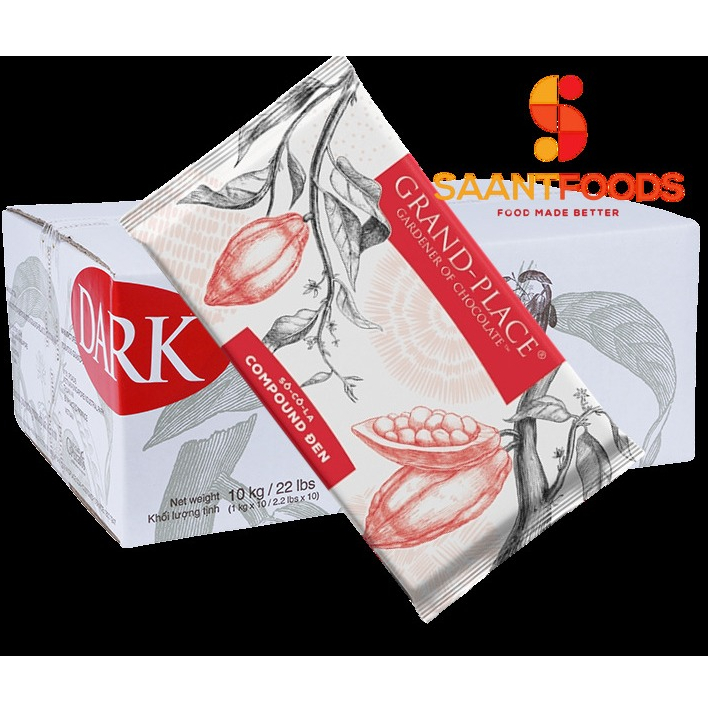 Socola đen Grand Place Puratos 1 Kg