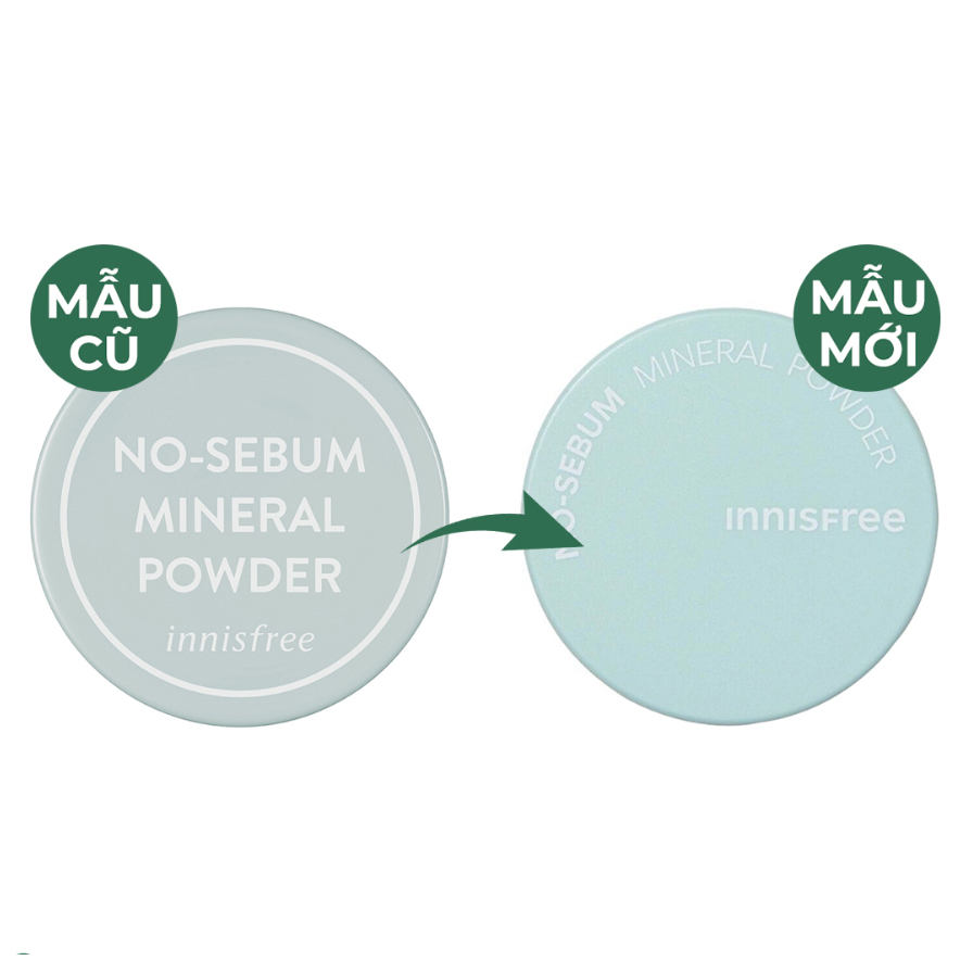 Phấn phủ bột kiềm dầu Innisfree – No Sebum Mineral Powder