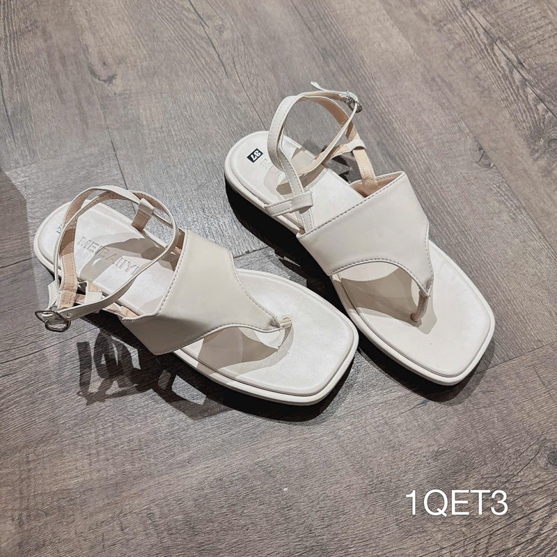 Sandal Bánh Mì Da Yếm Kẹp Siêu Xinh