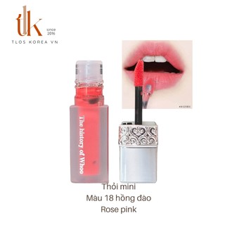 Màu 18 45 88 whoo son kem lì whoo velvet liquid lip rouge