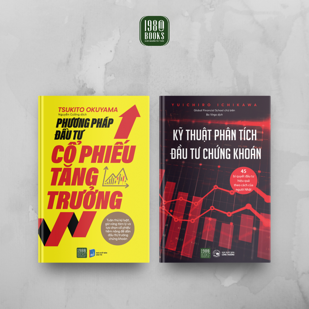 Sách - Combo 2 cuốn Phương Pháp Đầu Tư Cổ Phiếu Tăng Trường + Kỹ Thuật Phân Tích Đầu Tư Chứng Khoán