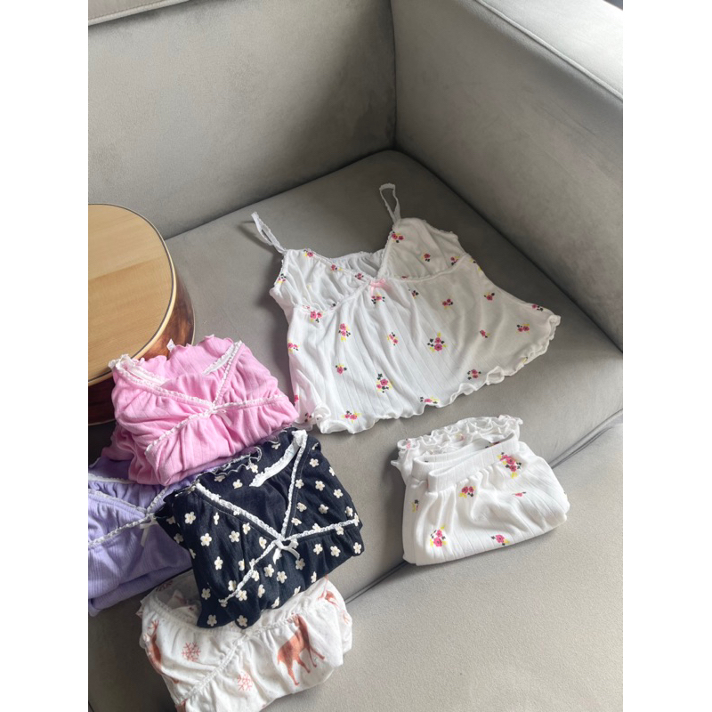 Set Bộ 2 Dây Đính Nơ Chất Liệu Cotton Co Giãn