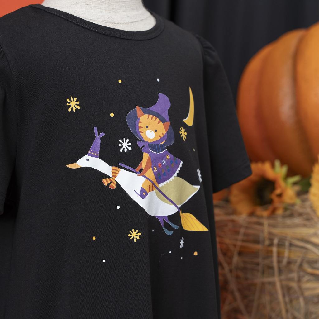 Váy phù thủy bé gái ILABY đuôi cá phối ren chất liệu thun cotton co dãn 4 chiều phối ren thấm hút mồ hôi