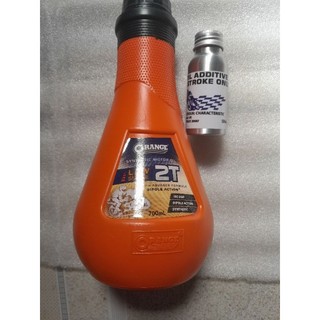 Nhớt Cam Orange xe 2 thì và phụ gia xipo mùi trái cây 50ml