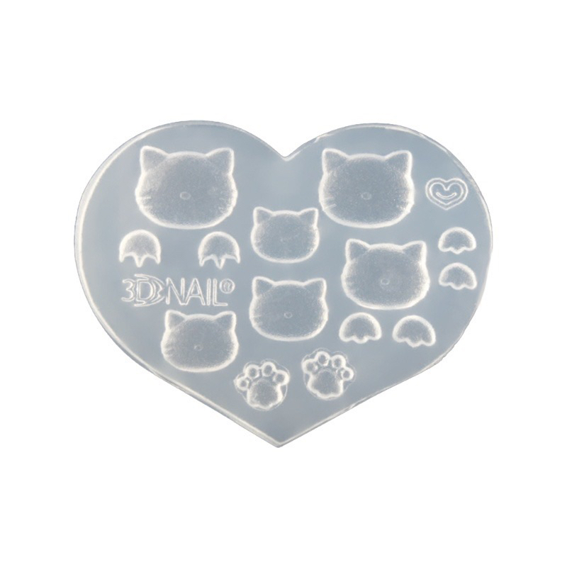 Khuôn Silicon Tạo Hình 3D Gắn Móng-Size Mini