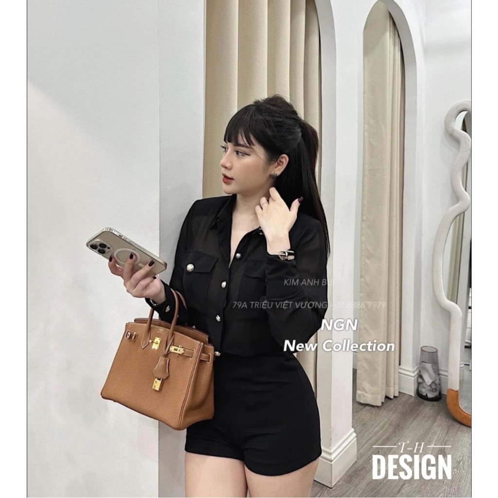 Sơ mi voan cát sang chảnh hàng loại 1 Cemos