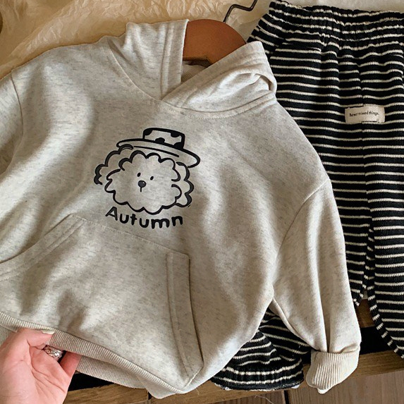 TE425- Áo hoodie chất da cá Hokiha Kids cho bé trai bé gái siêu dễ thương mềm mịn từ 8-16kg