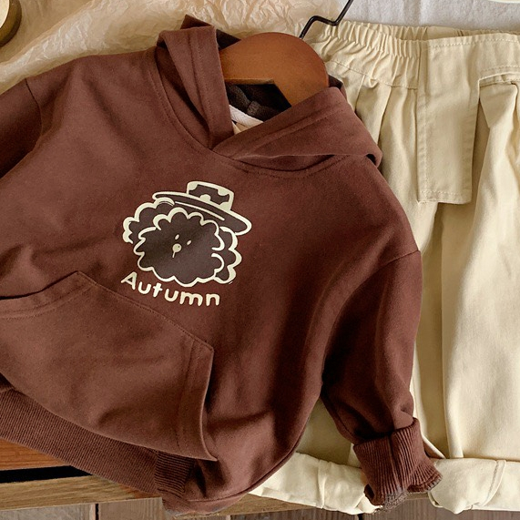 TE425- Áo hoodie chất da cá Hokiha Kids cho bé trai bé gái siêu dễ thương mềm mịn từ 8-16kg