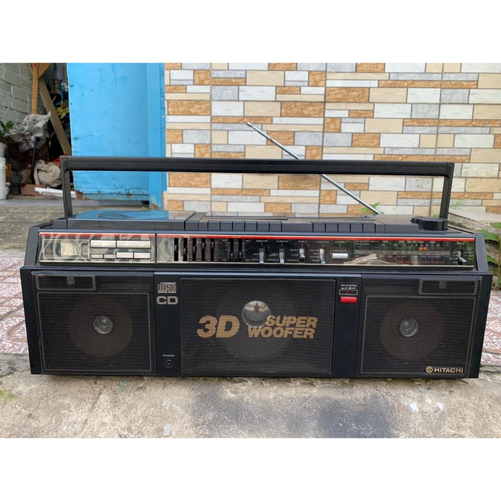 Bán Đài Cassette  Độc Lạ HITACHI CX - CD9  hàng bãi nhật đẹp keng hát cực tốt