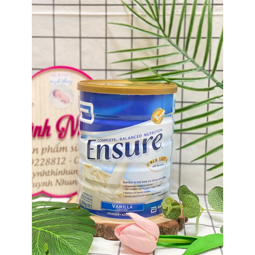 Sữa Bột Ensure 850gr hàng Úc