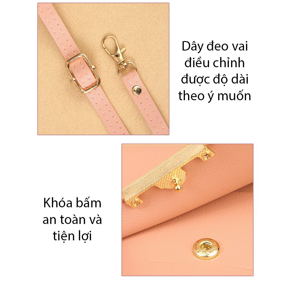Túi Ví Đựng Điện Thoại Túi Đeo Chéo Nữ Thời Trang Hàn Quốc