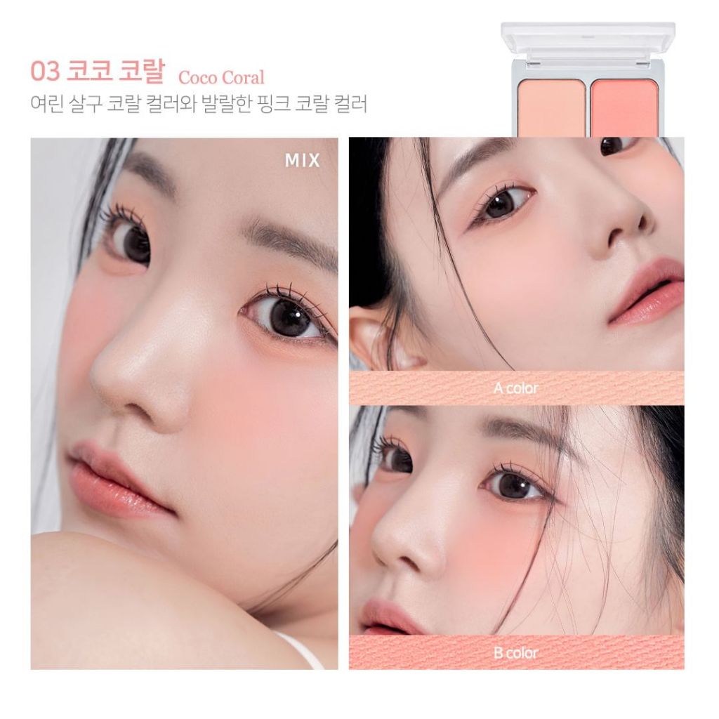 Má hồng 2AN Dual Cheek 9g