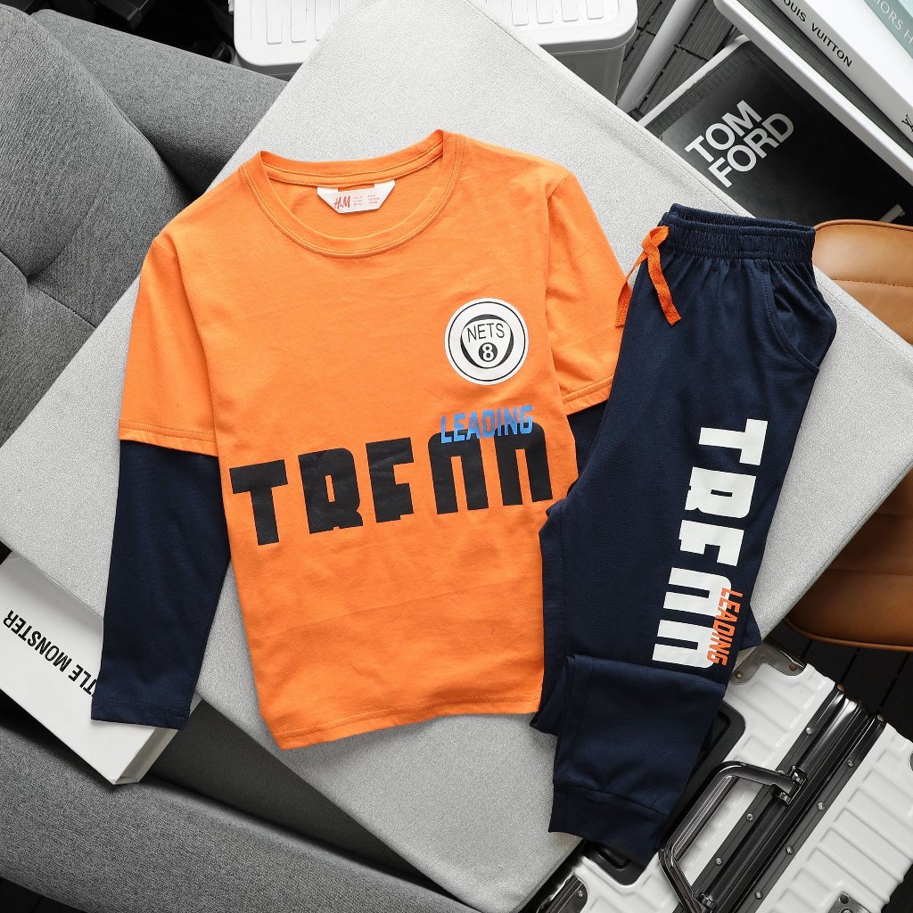 Bộ dài tay bé trai BUBY KID FASHION bn127 cho bé 23-57kg