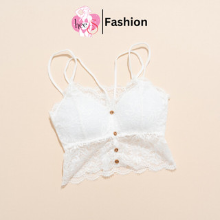 Áo bra nữ đẹp ren dây kép mút mỏng nâng ngực hees9965